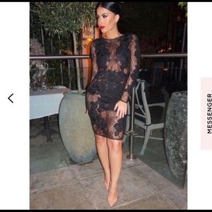 House of CB Nolita lace dress new without tags